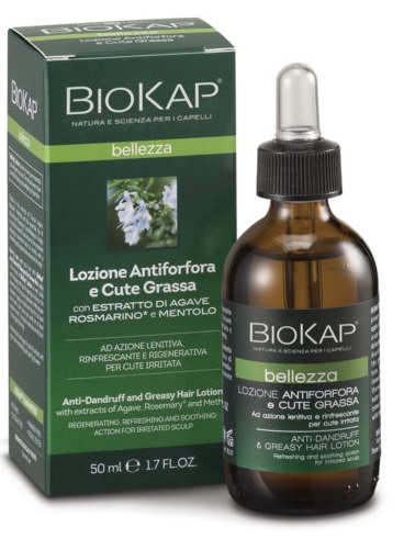 BIOKAP LOZIONE ANTIFORFORA E CUTE GRASSA 50 ML - fitfarma.it