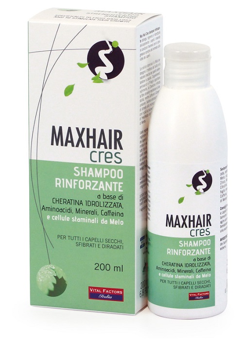 MAX HAIR CRES SH RINF 200ML - fitfarma.it