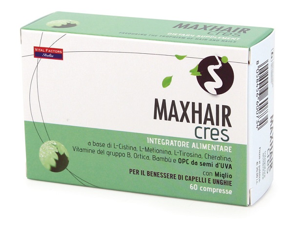 MAX HAIR CRES 60 COMPRESSE - fitfarma.it