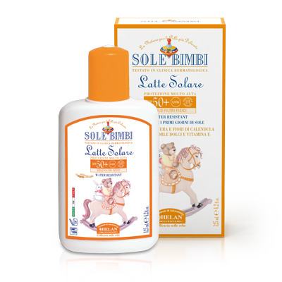 SOLE BIMBI LATTE SOLARE SPF50+ 125 ML - fitfarma.it