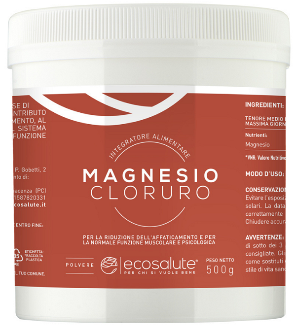 MAGNESIO CLORURO POLVERE 500 G - fitfarma.it