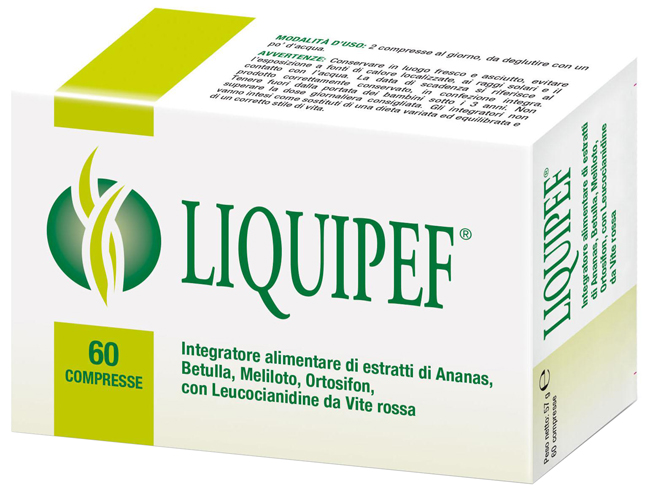 LIQUIPEF 60 COMPRESSE - fitfarma.it