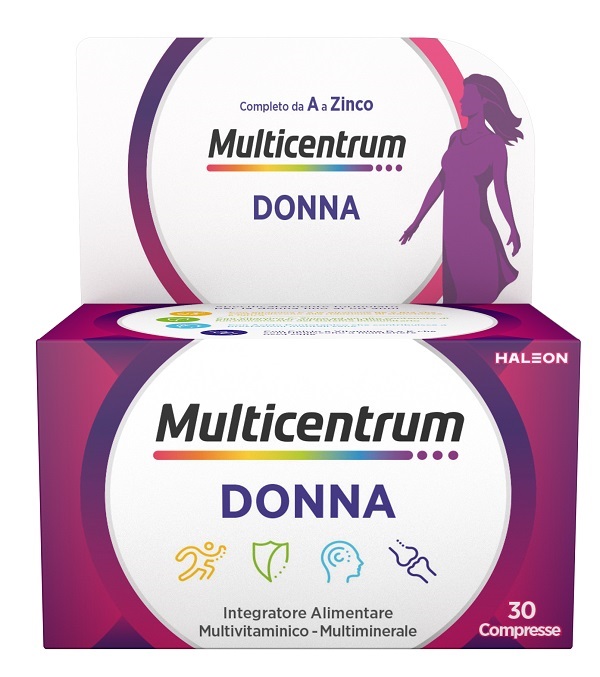 MULTICENTRUM DONNA 30 COMPRESSE - fitfarma.it