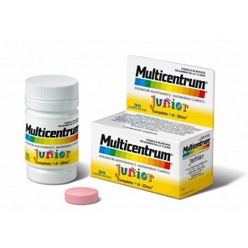 MULTICENTRUM JUNIOR 30 COMPRESSE - fitfarma.it