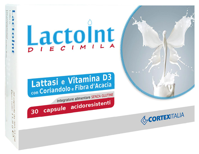 LACTOINT DIECIMILA 30 CAPSULE ACIDORESISTENTI SENZA GLUTINE - fitfarma.it