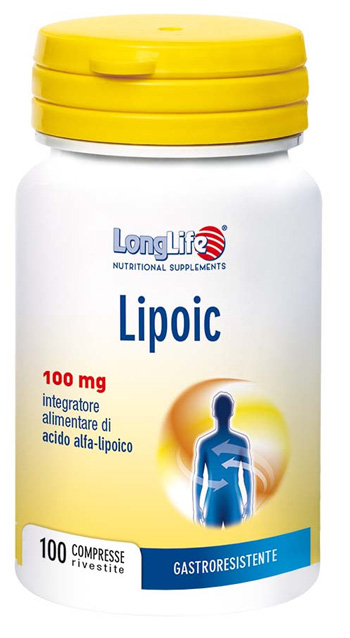 LONGLIFE LIPOIC 100 MG 100 CAPSULE - fitfarma.it