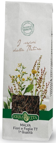 MALVA TAGLIO TISANA 1 QUALITA' FIORI E FOGLIE - fitfarma.it