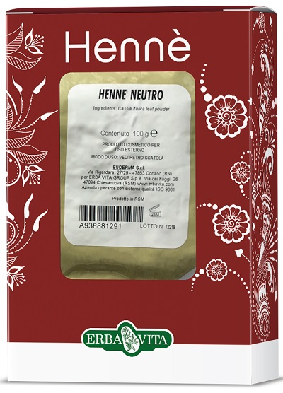HENNE COLORANTE CAPELLI NEUTRO 100 G - fitfarma.it