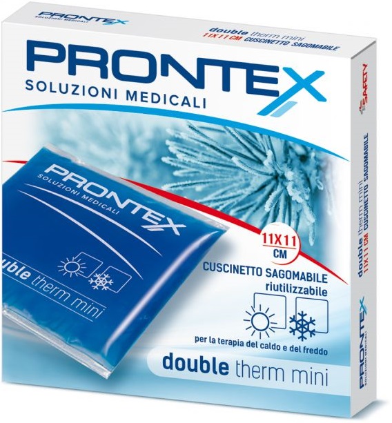 PRONTEX CUSCINETTO IN GEL RIUTILIZZABILE DOUBLE THERM 11X11CM - fitfarma.it