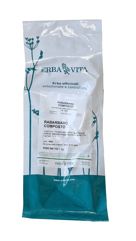 RABARBARO COMPOSTO TISANA 1 KG - fitfarma.it