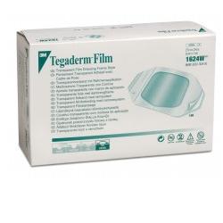 MEDICAZIONE TRASPARENTE STERILE SEMIPERMEABILE IN POLIURETANO TEGADERM FILM CM10X12 5 PEZZI - fitfarma.it