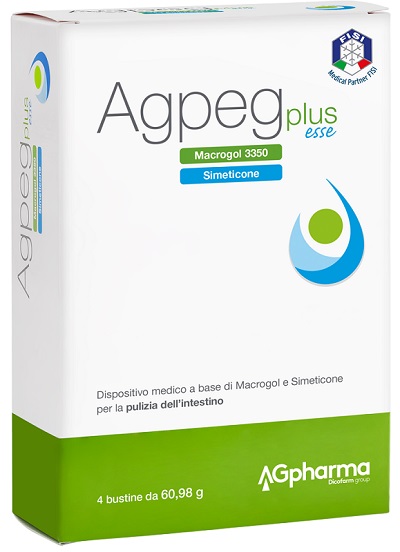 AGPEG PLUS ESSE 4 BUSTE OROSOLUBILI DA 60,98 G - fitfarma.it