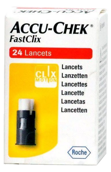 LANCETTE PUNGIDITO ACCU-CHEK FASTCLIX 24 PEZZI - fitfarma.it