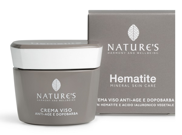 NATURES HEMATITE CREMA VISO ANTIAGE DOPOBARBA - fitfarma.it