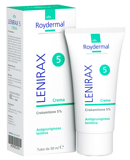 CREMA DERMATOLOGICA AL CROTAMITONE 5 % LENIRAX 5 50ML - fitfarma.it