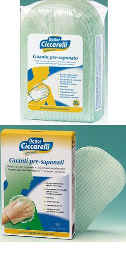 CICCARELLI GUANTO PRESAPONATO 20 PEZZI - fitfarma.it