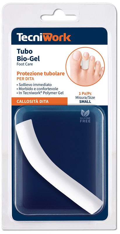 BIOGEL FASCETTA TUBOLARE GEL DITA PIEDI SMALL 1 PEZZO - fitfarma.it