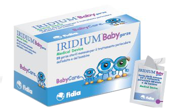 GARZA OCULARE MEDICATA IRIDIUM BABY 28 PEZZI - fitfarma.it