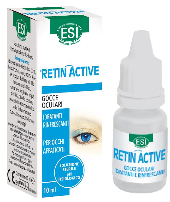 ESI RETIN ACTIVE MIRTILLO GOCCE OCULARI 1 FLACONE 10 ML - fitfarma.it