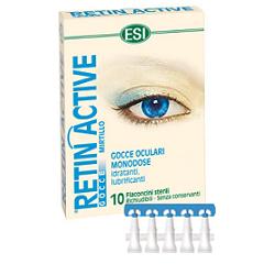 ESI RETIN ACTIVE MIRTILLO GOCCE OCULARI 10 FLACONCINI MONODOSE DA 0,5 ML - fitfarma.it
