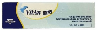UNGUENTO OFTALMICO LUBRIFICANTE VITAN PLUS 5 G - fitfarma.it