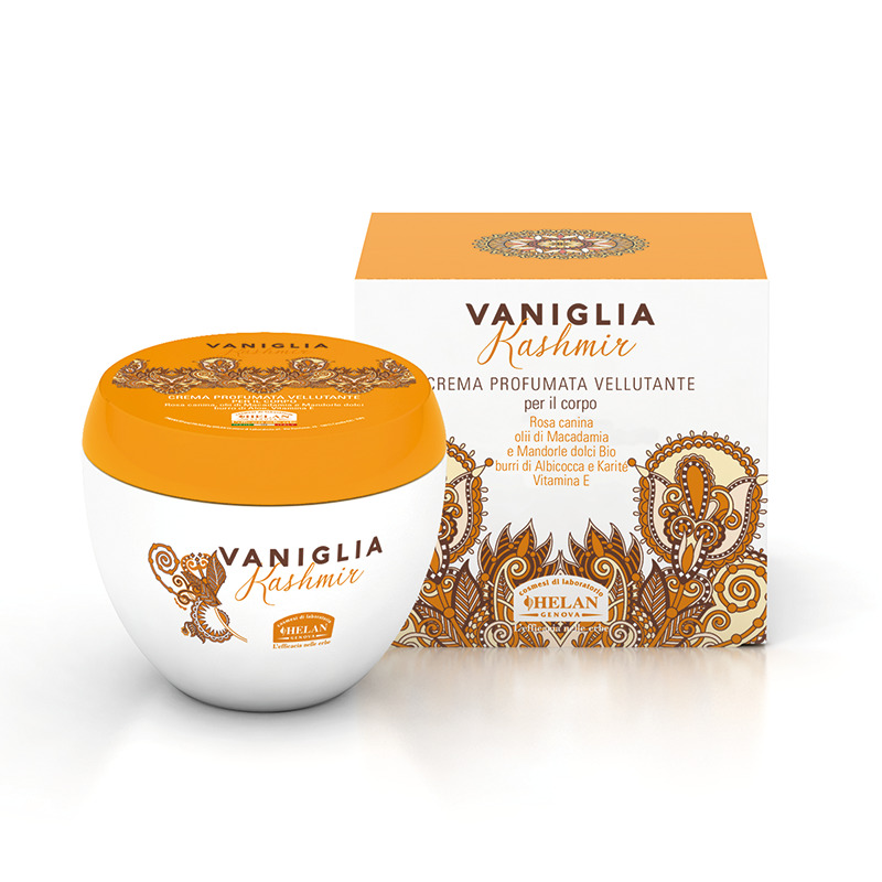 VANIGLIA KASHMIR CREMA PROFUMATA VELLUTANTE PER IL CORPO 200 ML - fitfarma.it