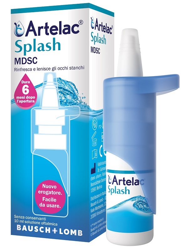 ARTELAC SPLASH MULTIDOSE GOCCE OCULARI FLACONE 10 ML - fitfarma.it