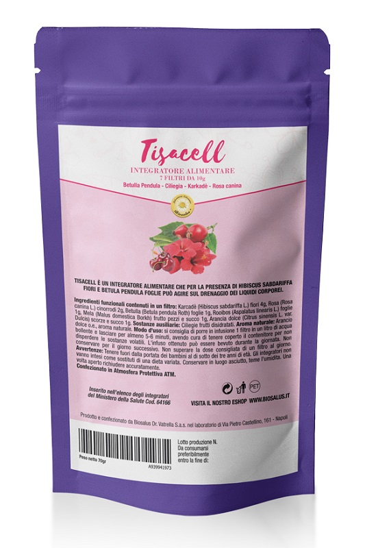 TISACELL TISANA 7 FILTRI 10 G - fitfarma.it