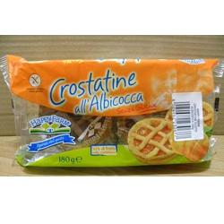 HAPPY FARM CROSTATA DI ALBICOCCHE SENZA GLUTINE 180 G - fitfarma.it