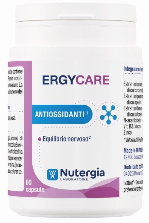 NUTERGIA ERGYCARE 60 CAPSULE - fitfarma.it