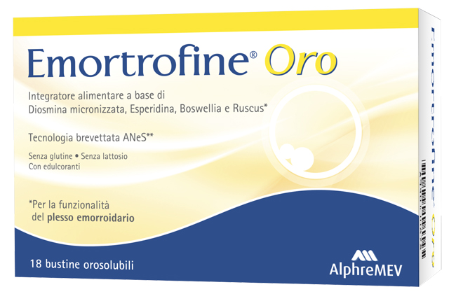 EMORTROFINE ORO 18 BUSTINE DA 3 G - fitfarma.it