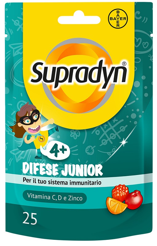 SUPRADYN DIFESE JUNIOR 25 CARAMELLE GOMMOSE - fitfarma.it