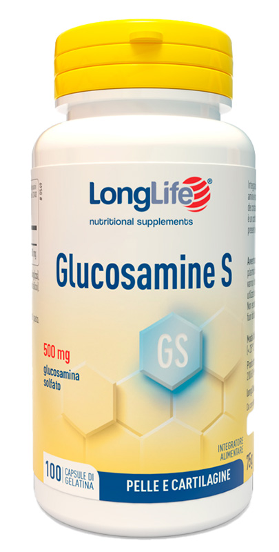 LONGLIFE GLUCOSAMINE S 100 CAPSULE DI GELATINA - fitfarma.it