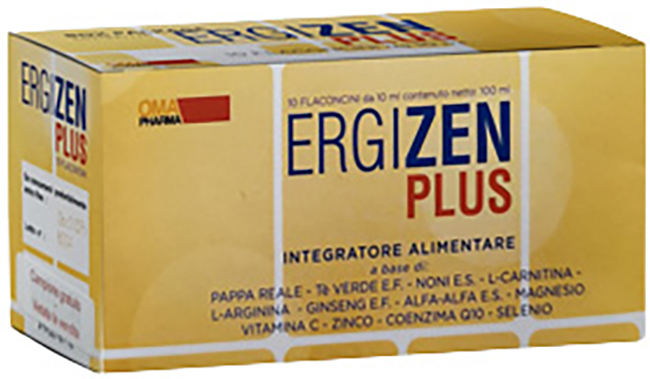 ERGIZEN PLUS INTEGRATORE ENERGIZZANTE 10 FLACONCINI DA 10 ML - fitfarma.it