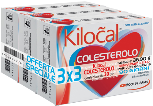 KILOCAL COLESTEROLO 30 COMPRESSE - fitfarma.it