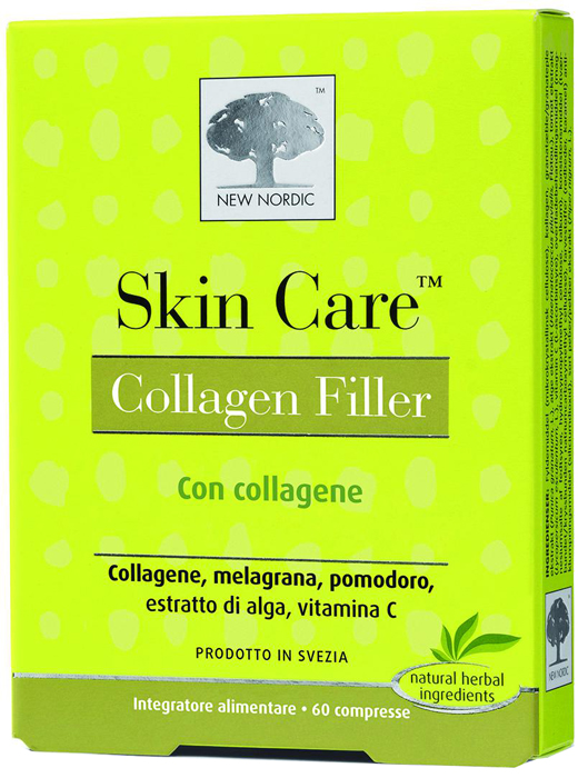 SKIN CARE COLLAGEN FILLER 60 COMPRESSE - fitfarma.it