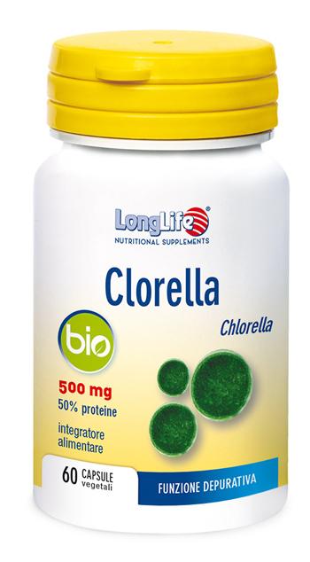 LONGLIFE CLORELLA BIO 60 CAPSULE - fitfarma.it