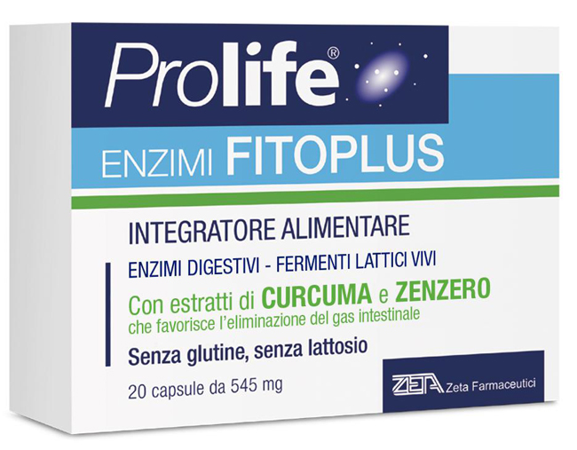 PROLIFE ENZIMI FITOPLUS 20 CAPSULE - fitfarma.it