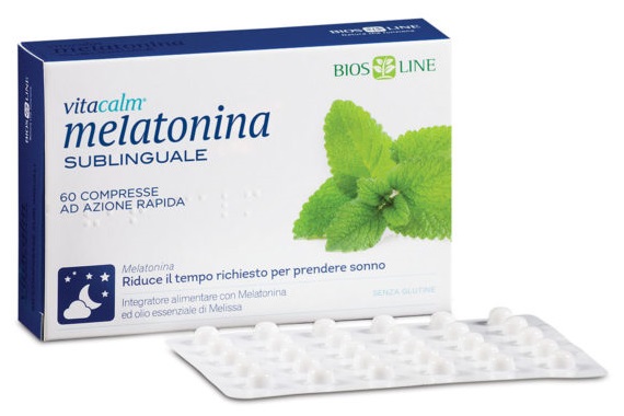 VITACALM MELATONINA 120 COMPRESSE SUBLINGUALI - fitfarma.it