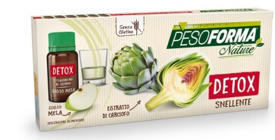 PESOFORMA NATURE DETOX SNELLENTE 6 FLACONCINI DA 10 ML - fitfarma.it