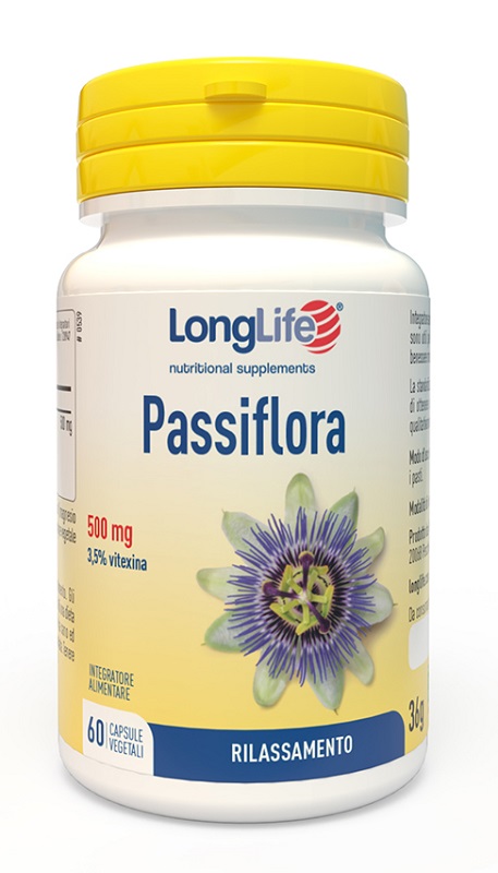 LONGLIFE PASSIFLORA 60 CAPSULE VEGETALI - fitfarma.it