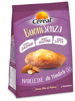 CEREAL BUONISENZA MADELEINE ALLE MANDORLE 180 G - fitfarma.it