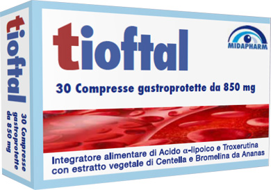 TIOFTAL 30 COMPRESSE GASTROPROTETTE - fitfarma.it