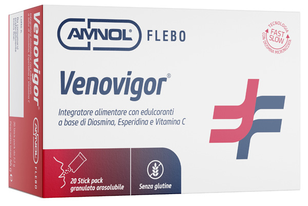 VENOVIGOR 20 STICK PACK GRANULATO OROSOLUBILE - fitfarma.it
