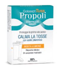 GOLASEPT TUSS PROPOLI CPR TOSSE DISPOSITIVO MEDICO COMPRESSE MASTICABILI ALLA PROPOLI IN ASTUCCIO - fitfarma.it