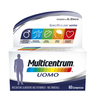 MULTICENTRUM UOMO 60 COMPRESSE - fitfarma.it