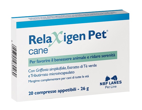 RELAXIGEN PET CANE BLISTER 20 COMPRESSE APPETIBILI - fitfarma.it