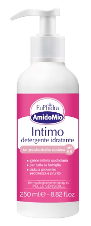 EUPHIDRA AMIDOMIO INTIMO DETERGENTE IDRATANTE 250 ML - fitfarma.it