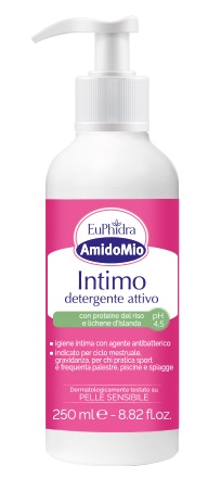 EUPHIDRA AMIDOMIO INTIMO DETERGENTE ATTIVO 250 ML - fitfarma.it