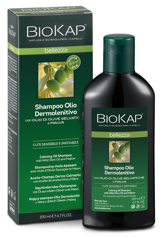 BIOKAP SHAMPOO OLIO DERMOLENITIVO 200 ML - fitfarma.it